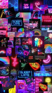Cool Neon Wallpapaer Wallpaper Mobile Rainbow Wallpaper Iphone Wallpaper Iphone Neon Galaxy Wallpaper
