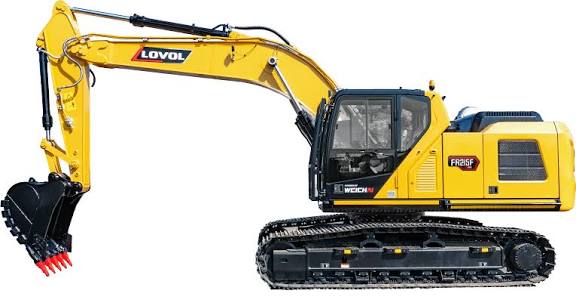 Dura Equipment Sales - Excavators - LOVOL FR215F