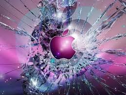 Apple Logo Broken Glass Mac Wallpaper Download Free Mac Wallpapers Download Apple Wallpaper Apple Wallpaper Iphone Broken Screen Wallpaper