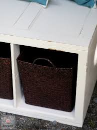 File Cabinet Turned Mud Room Bench Hometalk