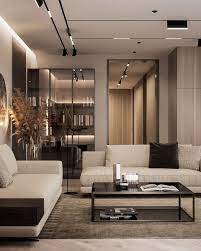 Instead of hanging painting on the expensive space, decorate it with family pictures. 10 Small Studio Apartment Design Ideas In 2020 Contemporary Apartment Decor Small Studio Apartment Design Contemporary Apartment