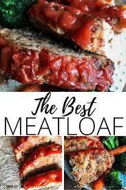 Bake at 350 degrees (325 degrees for glass dish) for. The Best Meatloaf The Skinnyish Dish