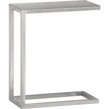Era Stainless Steel C Table Reviews Crate And Barrel C Table Coffee Table Crate And Barrel Side Table