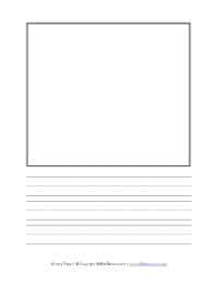 A while back we created some different types of printable graph paper templates using word, so we used a similar technique to create some boring but useful lined paper (by adding borders to tables in microsoft word). Primary Handwriting Paper All Kids Network