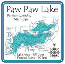 Map Of Paw Paw Michigan
