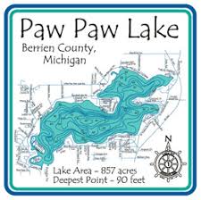 map of paw paw michigan