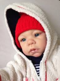 ASHTON DRAKE TOMMY FIRST FLURRY BY MASTER ARTIST MARIBEL V.VILLANOVA,