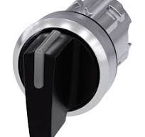 Siemens 3SU10522BL100AA0 Selector Switch Black 22mm 3 Position Latching  Illuminable 3SU1 Series