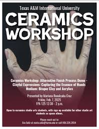 NEWS BRIEF: Ceramics Workshop slated for Friday