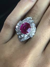 Katy shared the news on instagram just a few minutes ago, showing what appears to be a stunning ruby and diamond ring, a super teary eye, and a bunch of cute red heart balloons Orlando Bloom Proposes Katy Perry S Blooming Engagement Ring