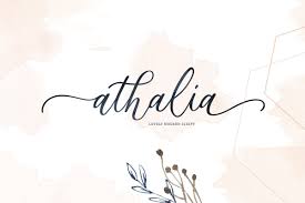 Click on the button above. Athalia Modern Calligraphy Script Stunning Script Fonts Creative Market