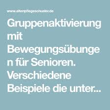 We did not find results for: Gruppenaktivierung Mit Bewegungsubungen Fur Senioren Verschiedene Beispiele Die Unterschi Aktivierung Senioren Gehirnjogging Fur Senioren Ubungen Fur Senioren
