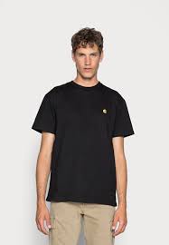 Free shipping on orders over $25 shipped by amazon. Carhartt Wip Chase T Shirt Basic Black Gold Schwarz Zalando De