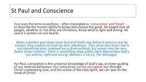 Conscience Areas Of Study Ppt Download