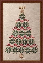 Simply Christmas Cross Stitch Pattern Christmas Tree Cross
