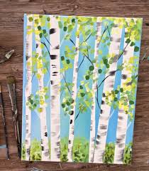 Birch trees, their distinctive white bark cut by horizontal lines, are simply stunning in photographs. How To Paint Birch Trees Easy Step By Step Painting Tutorial