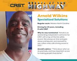 🛣️ Driver Appreciation Week rolls on! Arnold Wilkins, one of CRST's 2025  Heroes of the Highway, has a million miles of safe driving under his belt.  Your dedication makes a difference every