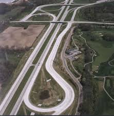 Indiana Toll Road Aerial View Aerial Toll Road