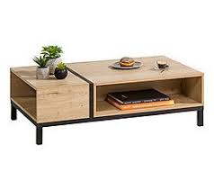 Table Basse Plateau Relevable Azalea Noir Et Imitation Chene En 2020 Table Basse Table Basse Plateau Table Basse Relevable