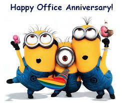 Free download cartoons wishes cards on happy wedding anniversary for sweetheart !!! 47 Best Happy Work Anniversary Images On Pinterest Happy Birthday Minions Minions Singing Minions