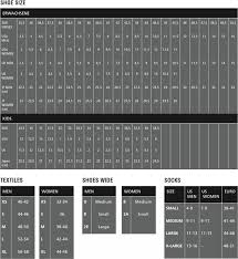 Credible Brooks Shoes Width Size Chart 2019