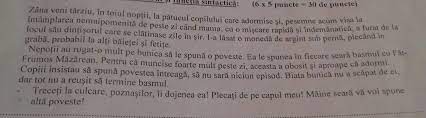 Indicأ¤, in ordine, functiile sintactice ale cuvintelor subliniate din enuntul: SubliniazÄƒ Verbele La Moduri Person Dint Textul UrmÄƒtor È™i Apoi AnalizeazÄƒ Le Indicand Modul Timpul Brainly Ro