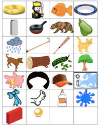 Here are the colors for reference only. Rhyming Words Images Words By Montessori N Things Tpt