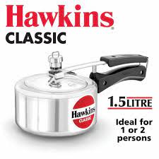 Be the first to write a review. Hawkins Classic 1 5 Liter New Improved Aluminum Pressure Cooker Small Silver Walmart Canada