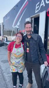 #Repost @keanureevesfanpage2020 , ——, ‼️🌟😃 what a great #smile ‼️🔥💪  #motivation, #moment ➡️Credit: @chefmollieg ⬅️ (thanks for sharing 🙌),  #Whoa ‼️ #KeanuReeves #myherokeanureeves #music #relax #viral ...