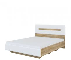 Top marken günstige preise große auswahl. Schlafzimmer Bett In Eiche Optik Weiss Leonardo