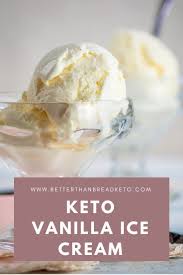 Keto Vanilla Ice Cream Recipe Low Carb Ice Cream Recipe Low Carb Ice Cream Keto Ice Cream