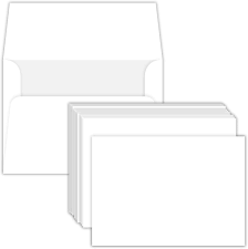 Buy blank cards and envelopes and get the best deals at the lowest prices on ebay! Amazon Com Heavyweight Blank White Note Cards And Envelopes 4 1 4 X 5 1 2 Inches A2 50 Cards And 50 Envelopes Not A Fold Over Card Office Products