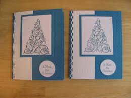 A lot of them had never stamped before and they actually asked me if we could get together and make cards every month. Stampin Up Christmas Cards Karen S Cards Ideas