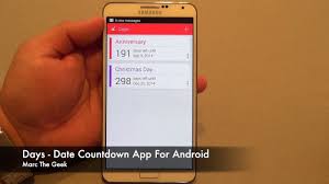 Best Calendar Countdown App For Android In 2020 Countdown Calendar Date Countdown Calendar