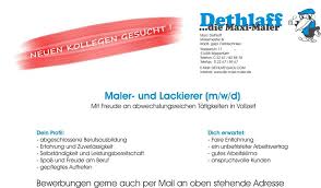 Sie schützen damit zum einen oberflächen vor äußeren einwirkungen, tragen also zur instandhaltung bei, und sie sorgen zum anderen für die verschönerung von wänden. Dethlaff Die Maxi Maler 41 Photos Company