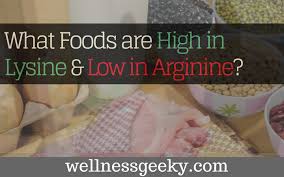 What Foods Are High In Lysine Low In Arginine