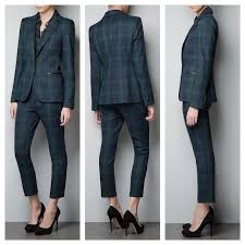 Women S Plaid Suit Jackets Free Delivery Zwh Com Pk