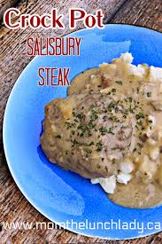 I'm kellie and i love food! Crock Pot Salisbury Steak