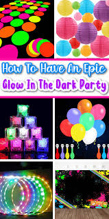 And without spending your evenings and weekends combing the internet for party theme ideas and just the right combination of tableware, decorations, party favors, and costumes? 30 Glow In The Dark Party Decoration Ideas Fun Money Mom