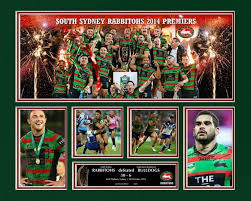 Former bradford bulls player burgess first joined the rabbitohs in 2010, rising to become their star burgess briefly switched codes to rugby union in 2014, joining bath and playing for england at the 2015 world cup, before returning. South Sydney Rabbitohs 2014 Premiers Limited Edition Of 250 Framed Art Print Frameshop