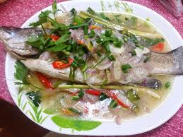 Ikan siakap adalah amat popular di cara kukus ikan : Resepi Ikan Siakap Stim Halia