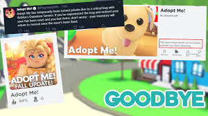 Adopt Me Roblox Just Became Private And Shut Down Will It Come Back Emergency Youtube