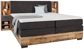 Kaltschaumtopper, in 5 breiten und 3 ausführungen, feine wölbung und steppung in unterbox. Boxspringbett Mit Stauraum Online Bestellen