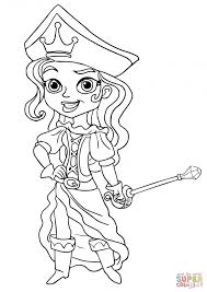 Avec cette sélection de 147 coloriages manga en l. Coloriage Pirate Fille Dessin Gratuit A Imprimer