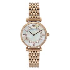 Giorgio armani giorgio armani light di gioia eau de parfum 50 ml. Armani Ar1909 Emporio Ladies Watch Rose Gold Metal Tic Watches
