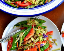 For fish tacos with southwestern cole slaw. Broccoli Slaw With Sesame Ginger Dressing Small Town Woman