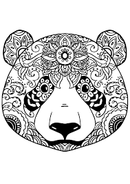 Résultat de recherche d'images pour "mandala panda à imprimer" | Coloriage  mandala animaux, Coloriage panda, Coloriage mandala