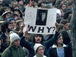 The death of john lennon still reverberates as a defining moment for a. John Lennon Is Shot History