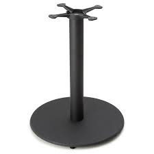 At an affordable price and simple style, this base becomes a must get piece to support your table top. Argent 22 Cast Iron Metal Pedestal Table Base