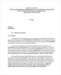 Mediation this letter accompanies materials describing the mediation process and how i, hired as a mediator, would look forward to assisting you. Free 10 Sample Employment Separation Agreement Templates In Pdf Ms Word Google Docs Pages